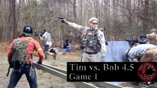 Airsoft GI - Tim vs. Bob 4.5: Game 1 - Bob's Great Escape