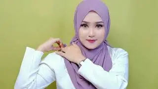 #6 Style Tutorial Hijab Pashmina Kondangan Menutup Dada Cantik Elegan Dan Kekinian
