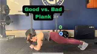 Good vs. Bad Plank