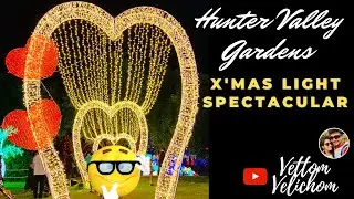 Hunter Valley Gardens NSW Australia | Christmas Lights Spectacular