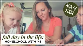 FULL, AUTHENTIC DAY IN THE LIFE || HOMESCHOOL WITH ME || PREGNANT MOM OF 4