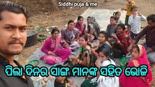U.P school ସାଙ୍ଗ ମାନଙ୍କ ସହିତ ଭୋଜି//#odiavlog #villagelife @siddhi-puja-and-me /udi udi bimanare jiba