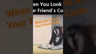 Your Friend's Code 😂 