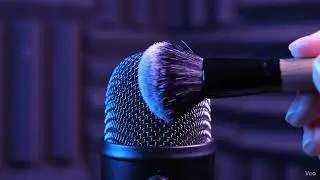 ASMR limpiando un microfono
