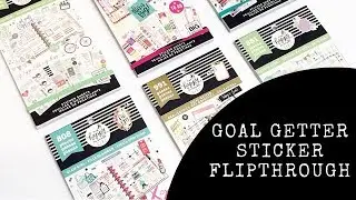 Goal Getter Sticker Book Flipthrough