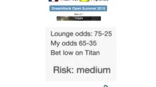 CS GO betting predictions Titan VS. flipside
