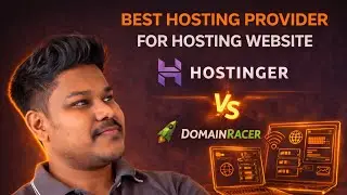Best Hosting Provider for Websites 2026 🚀 | Hostinger vs DomainRacer (Speed, Price & Performance)