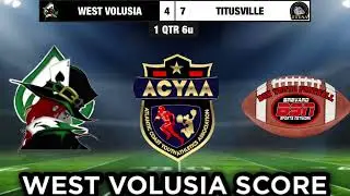 10/14/23 ACYAA FOOTBALL: West Volusia Little Hatters @ Titusville Terriers