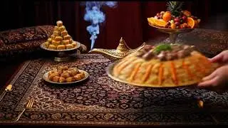 Clean Arabian Table Magic of cooking #aiart #short #viralvideo #viral