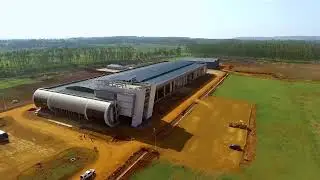Construction Progress of the Kiira Vehicle Plant Site as of April 2022