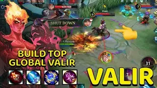 Valir Best Build 2022 | Tips Rotation & Posision Valir Gameplay | Build Top 1 Global Valir - MLBB