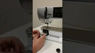 How to put the bobbin hook back into a new style Bernina Machines (4, 5, and 7 series)