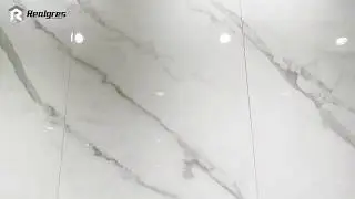 Realgres 600*1200 White Natural Stone Bathroom Floor Tile