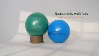 Wiselife Gym Ball | Core Strength, Balance & Full-Body Workout at Home