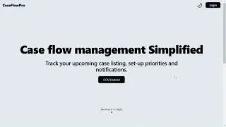 CaseFlowPro | Differentiated Case Flow Management | Team Chordians | SIH1279