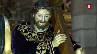 Salida Procesión de Jesús Nazareno  Cinco de copas en San Juan 2018