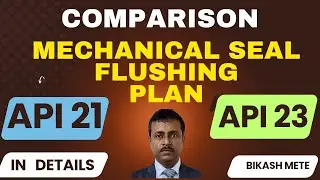 Comparison between seal flushing plan 21 & 23 (mechanical seal part 8)