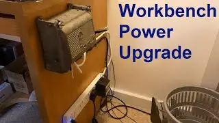 Workbench Power Upgrade: fitting a switched power socket to the bench