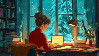 [playlist] 조용한 서재에서, 창밖의 겨울을 바라보며 책과 함께하는 시간 | Cozy Vintage Jazz Playlist For Study, Work, Read