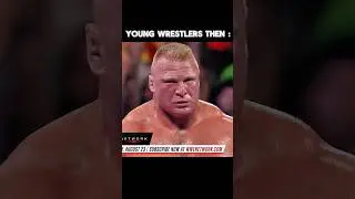 Young Wrestlers ~ ''Now'' Vs ''Then''💀 || Edit