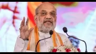 Home Minister Amit Shah at distribution of appointment letters of Rajasthan Police, Jaipur