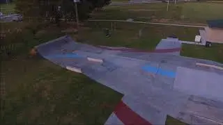 Drone At Central City Skate Park