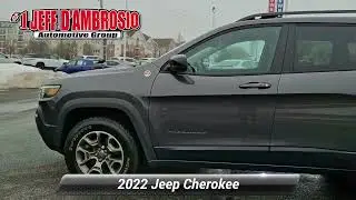 Certified 2022 Jeep Cherokee Trailhawk 4x4, Downingtown, PA 260245A