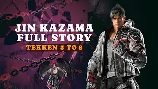 Jin Kazama Full Story Tekken 3 to Tekken 8 in Urdu Hindi