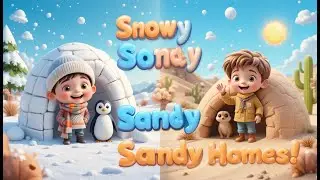 Animals Homes | Learn About Animal Habitats | Fun Educational Song for Kids 🏡🦉🐿️🌳