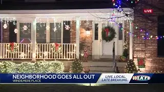 Windemere Place neighbors talk about Christmas light tradition