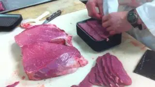 Meat Cutting demo - Beef Sirloin Tip