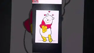 Coloring WINNIE THE POOH [4K HDR HLG]