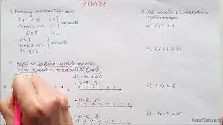 NEENAČBE - 1. del