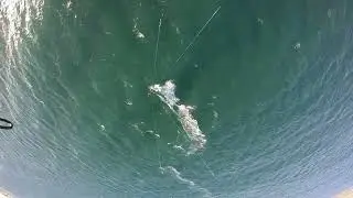 Kitesurfing 10m Castletown 20 Dec 2025