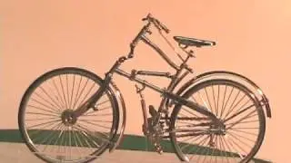 STERLING SILVER MINIATURE BICYCLE 