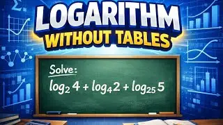 Logarithm without tables #logarithm #maths #waecmaths 