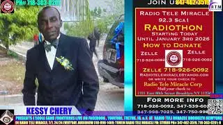 KEESI CHERY PRESENTS L'ECOLE SANS FRONTIERES LIVE ON RTM.  92.3 SCA