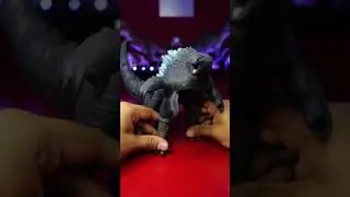 ASMR GODZILLA Evolved MonsterArts vs GODZILLA Titan Evolution #shorts