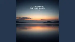 Calm Horizons Merge Into Endless Stillness