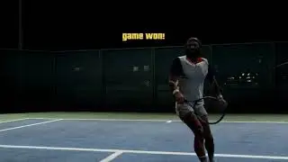 GTA V - Tennis: Trevor vs Donato - 4 Straight Aces!