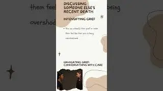 Shadows of Grief   Others' Losses #UnderstandingGrief #MindfulSupport #Shorts