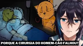 vendo O BIZARRO Dog Man Failed Surgery AU (Homem-Cão Analog Horror)