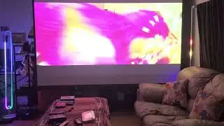 Epson 3200 projecto,r 4k Vudu Pixels movie Adam Sandler,  132