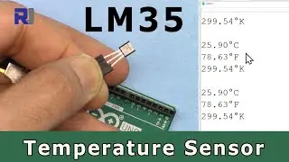 Как использовать LM35 для измерения температуры в градусах Цельсия, Фаренгейта и Кельвина