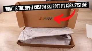 ZipFit Ski Boot Liner Cork System