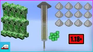 Minecraft Creeper Farm 1.18, 1.19 | 11K Gunpowder and XP no spawn proofing needed