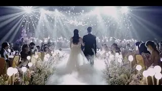 Crazy Rich Asians/Disney themed wedding | Sandy & Caleb's Wedding Reception Highlights