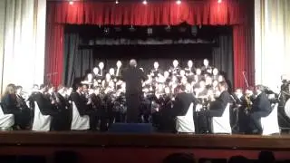 Coral minera de Riotinto y banda de música