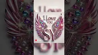 S Y romantic couple&rsquo;s name letter  WhatsApp status, s+y name love letter status, #rk_hsan @rk_hsan