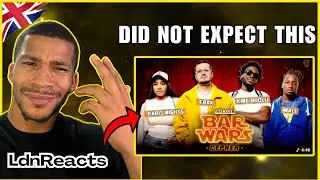 Bar Wars Cypher Ep 4 (Frak, King Boolu, Paris Nights, Mali) | UK Reaction | This cypher went off!